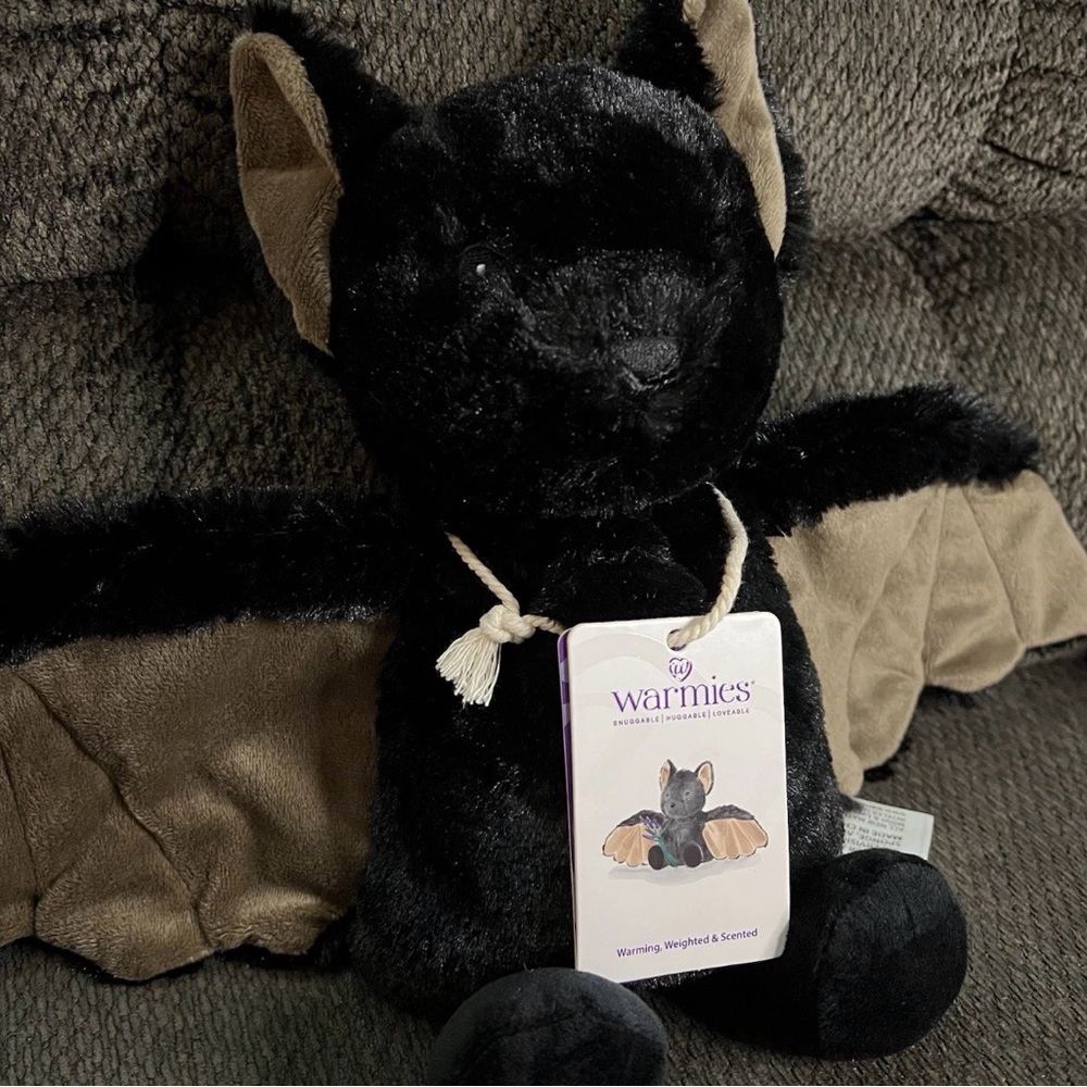 Warmies - Bat - Lavender Scented Stuffed Animal - Picture 2 of 5